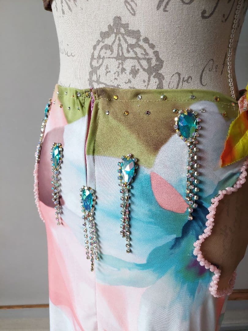 ベリーダンス衣装トロピカル