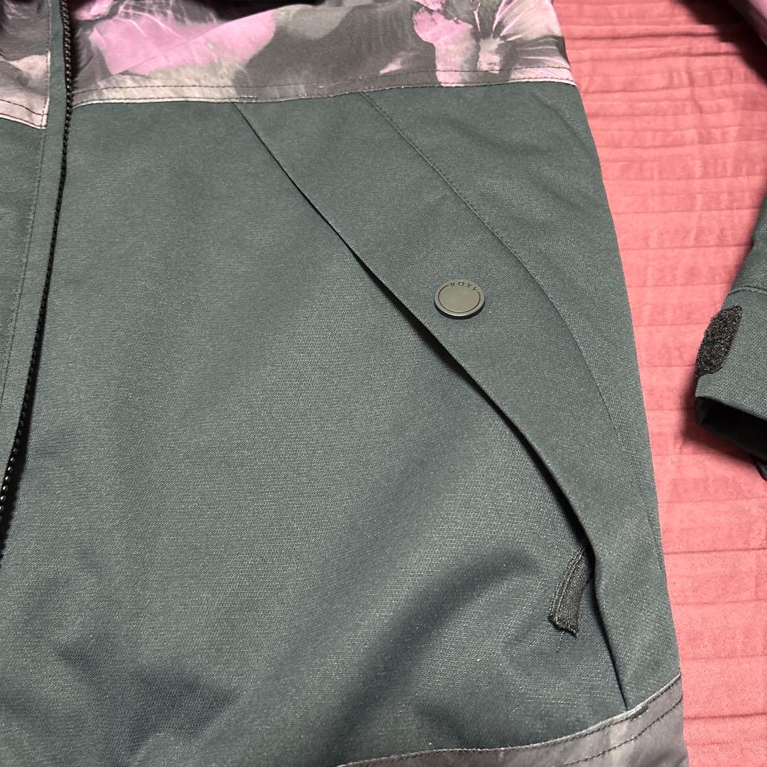 ROXY スノーボードウェア ブラック/ピンク M 上のみ