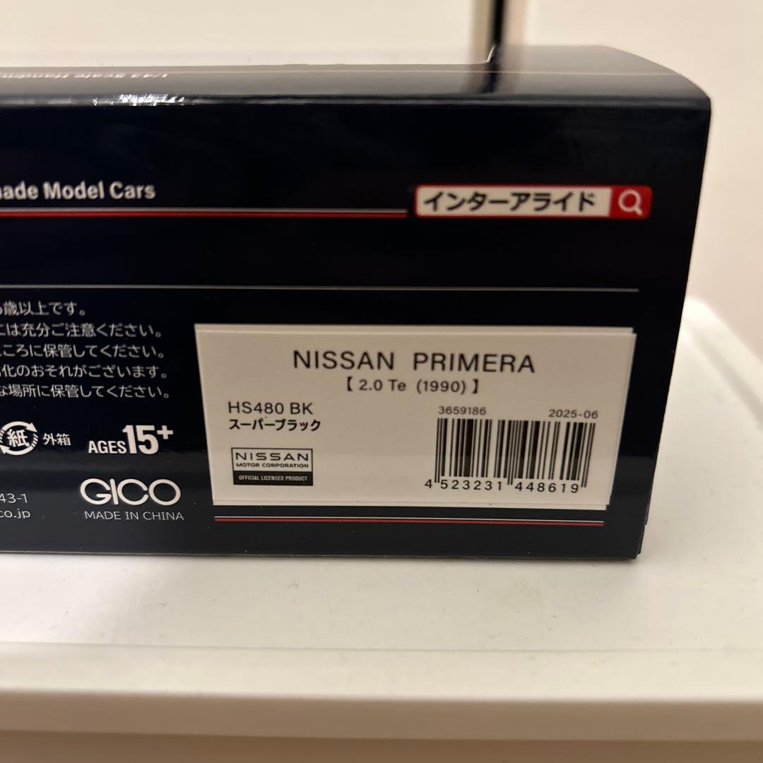 Hi-Story 1/43 Nissan Primera ブラック