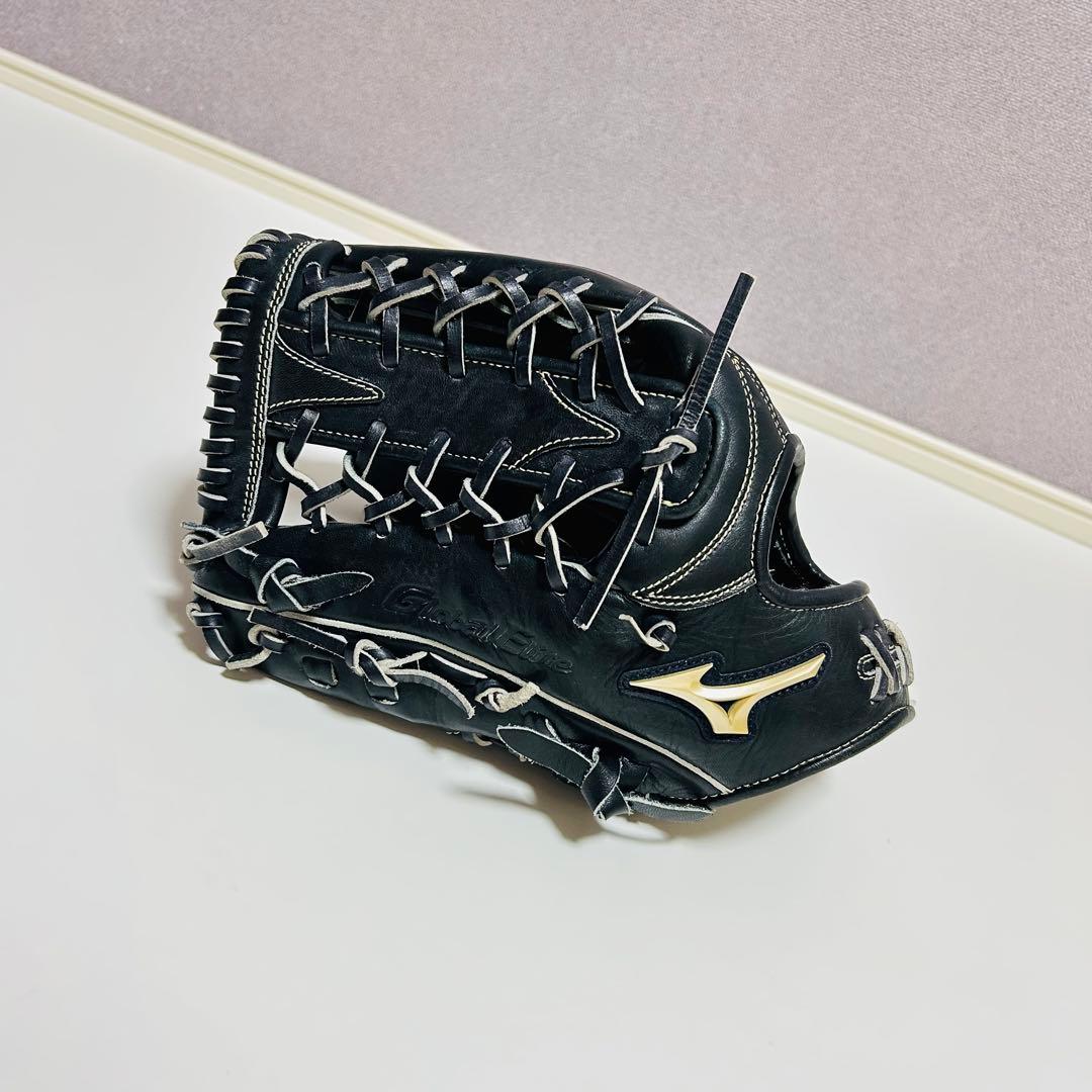 【希少 左利き用】MIZUNO Global Elite 硬式外野手用 ブラック