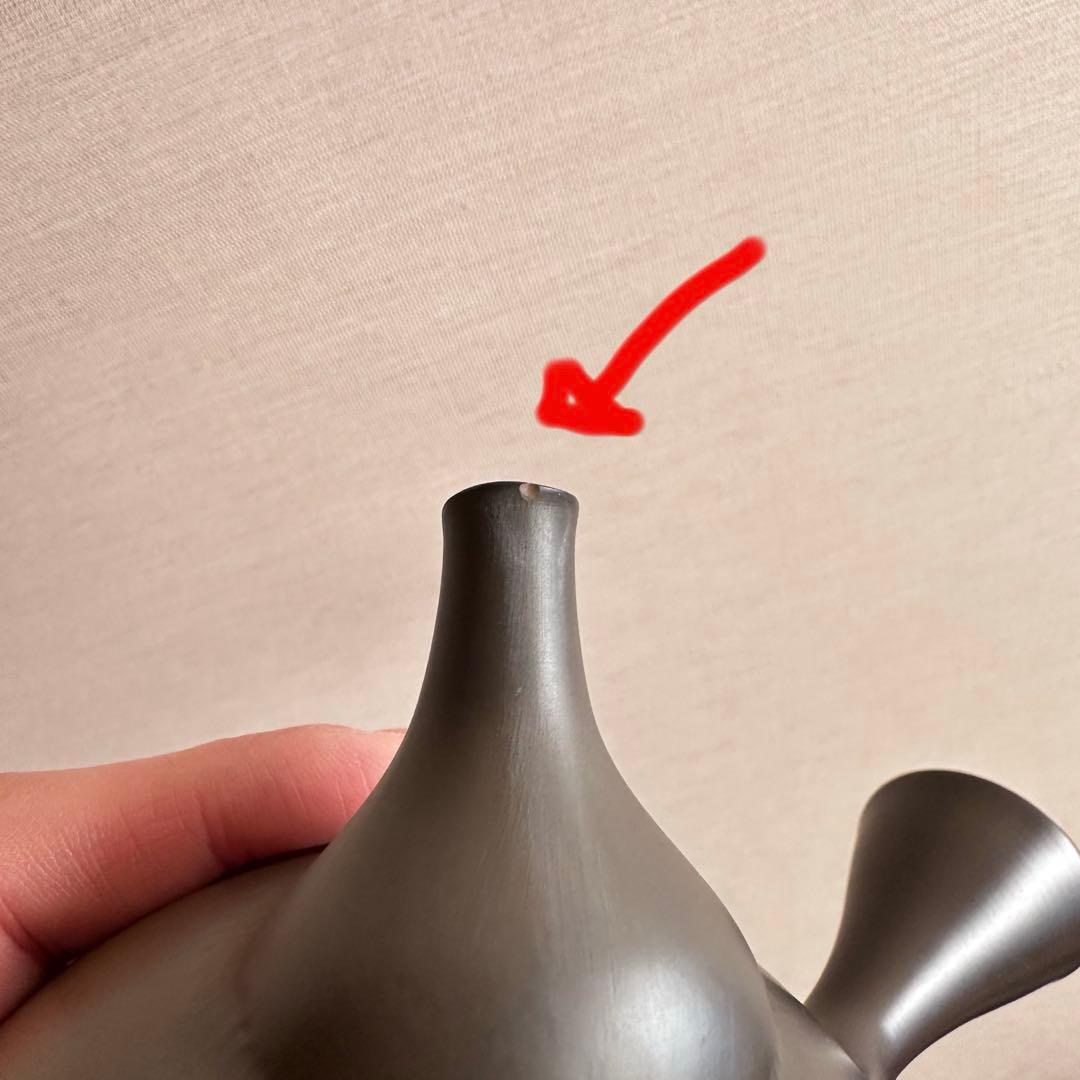 煎茶道具　常滑焼　緑泥　蔦彫り　急須　伊藤昭陽　箱無し　工芸品　美術品　茶注