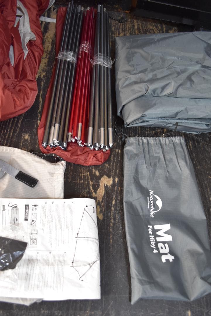h*o様 Naturehike Hiby4 3-4人用 キャンプ テント