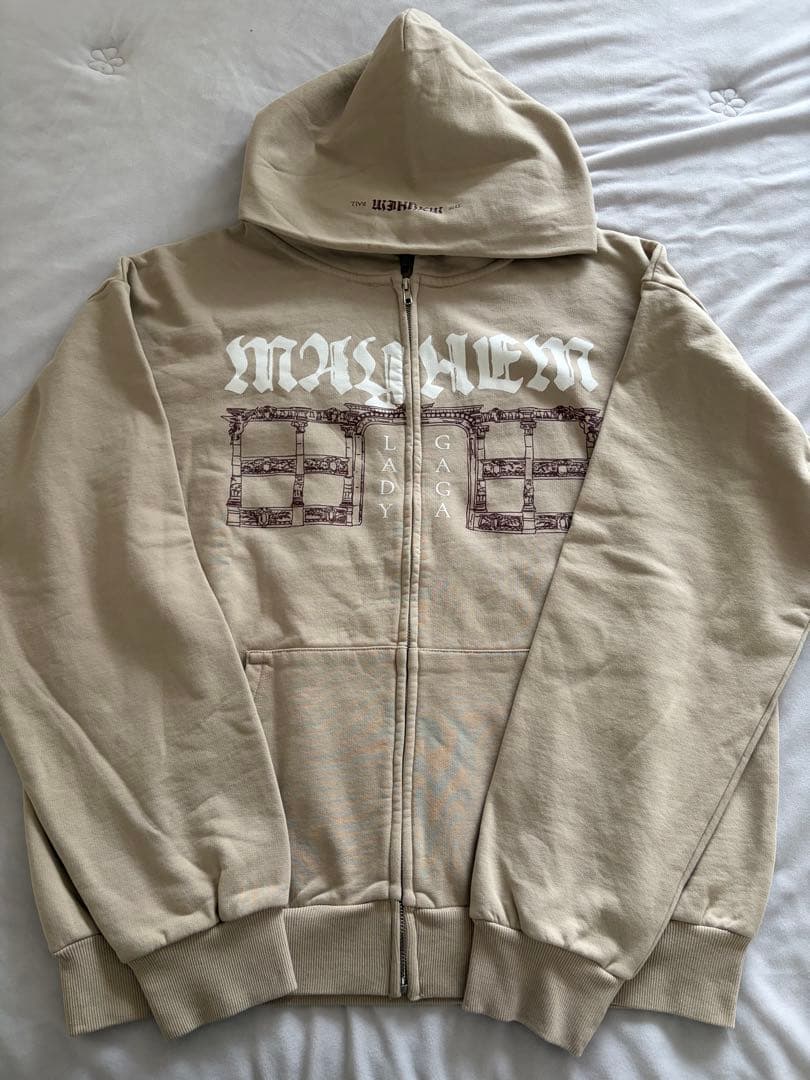 LADY GAGA MAYHEMBallグッズ　ジップアップパーカーXXL