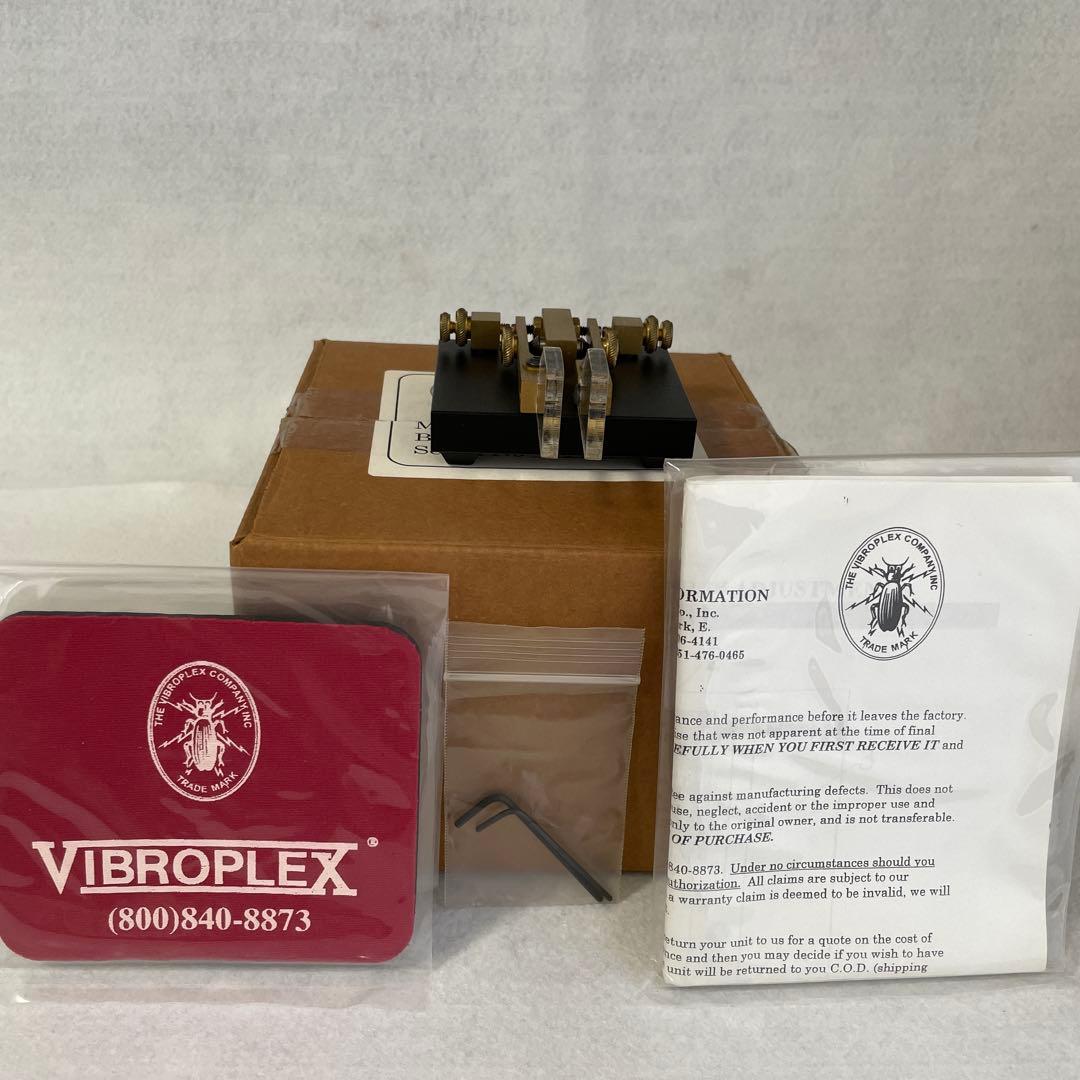 VIBROPLEX CODE WARRIOR Jr BLACK 元箱・付属品付き