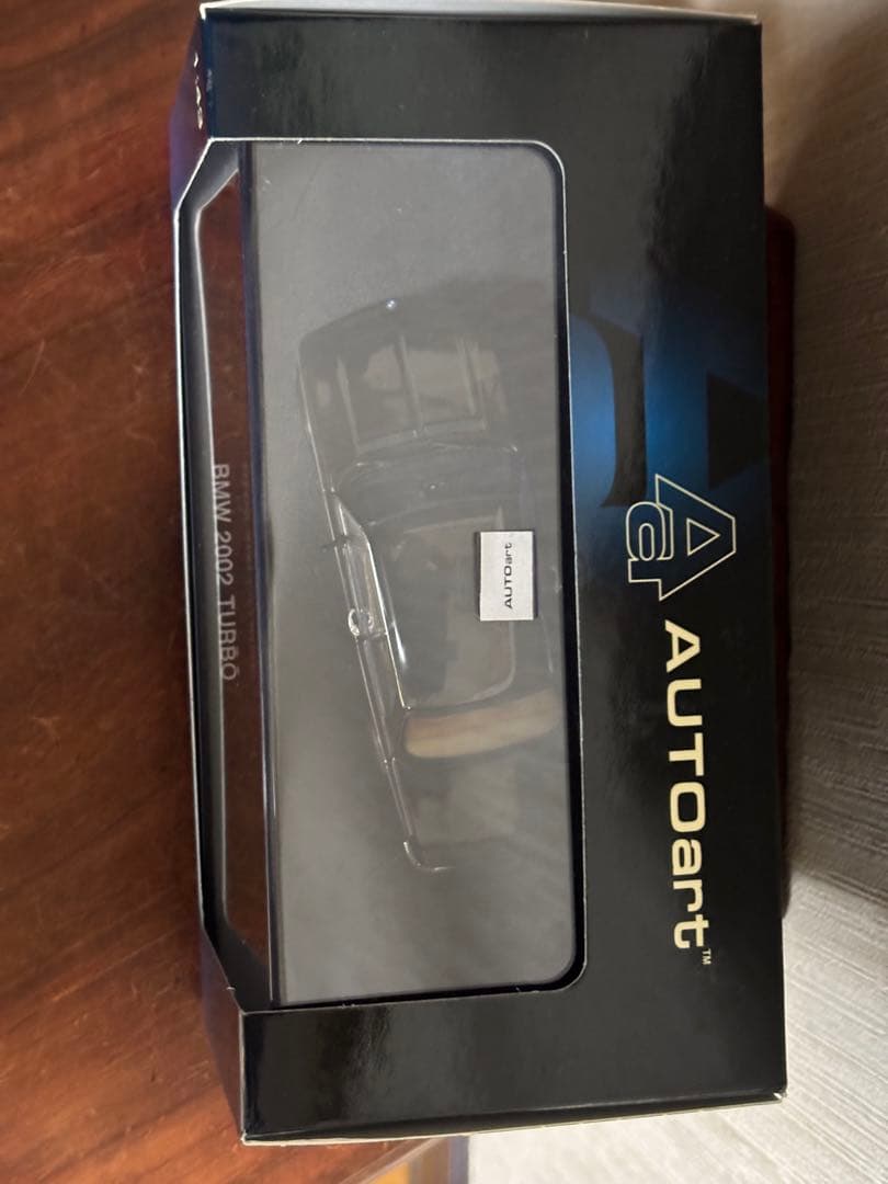  2002 Turbo ミニカー ブラック 1/43