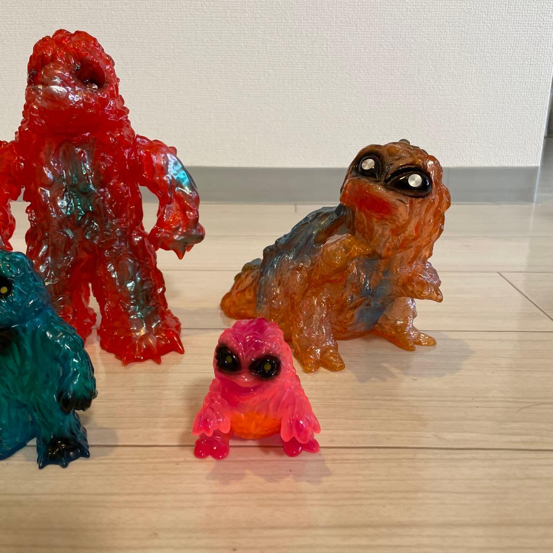 ガーガメイル　ヘドラン　6体セット　クリア　バラ売り不可　最安値