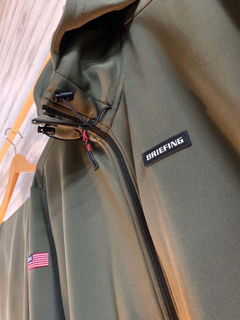 メンズウェア BRIEFING 3D LOGO PARKA&JOGGER SET OLIVE