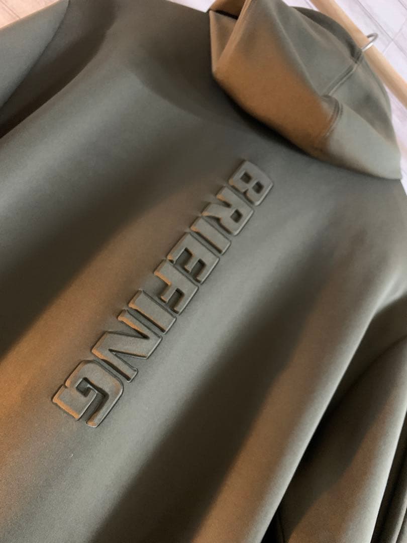 メンズウェア BRIEFING 3D LOGO PARKA&JOGGER SET OLIVE