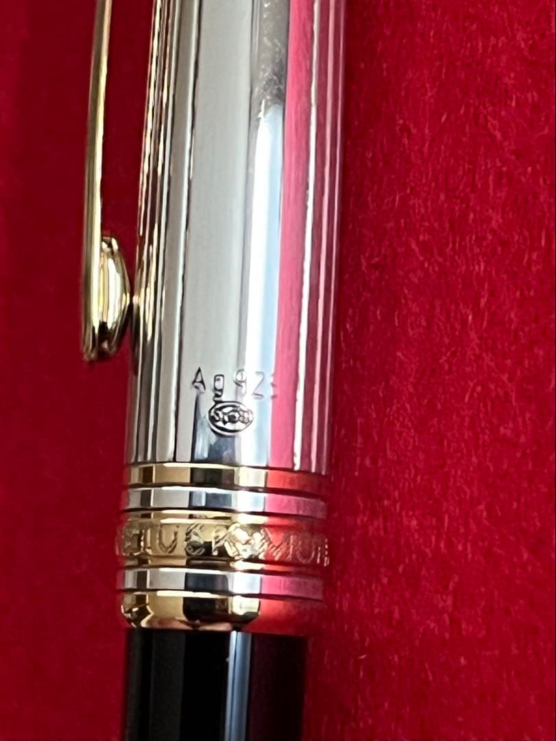 モンブランボールペン ソリテールドゥエ モーツァルト シルバーAG925❗️希少‼️