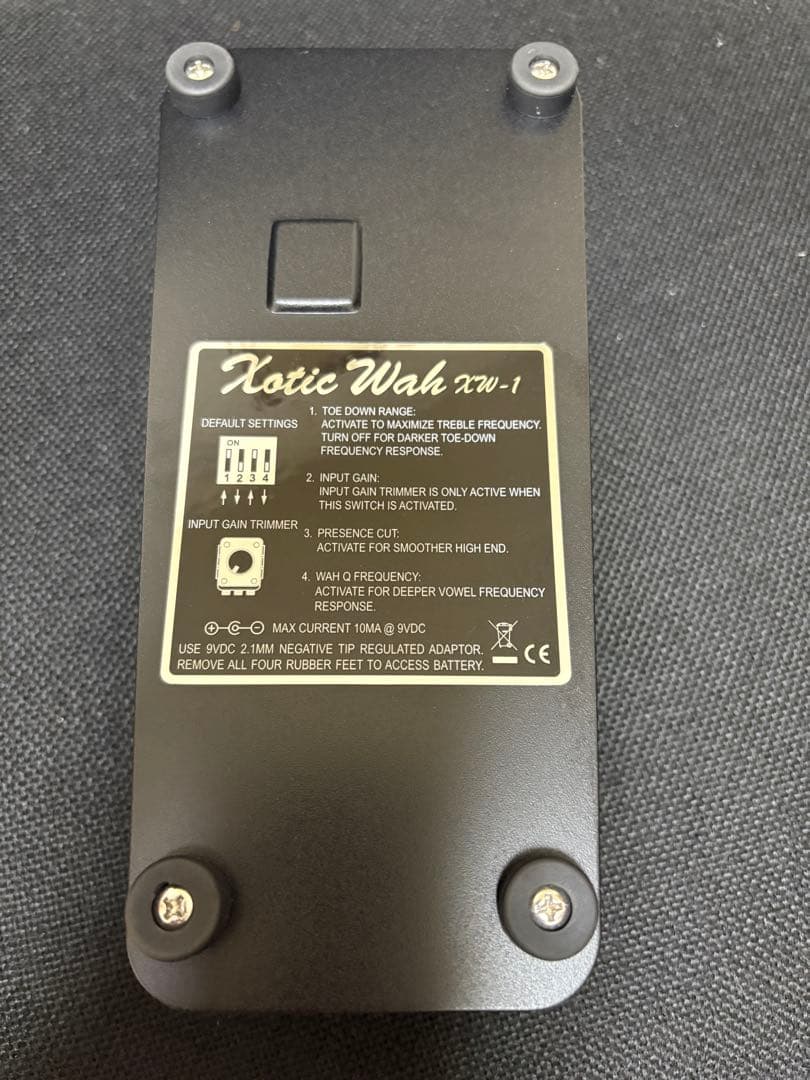 Xotic Wah XW-1 ワウペダル　常田大希使用