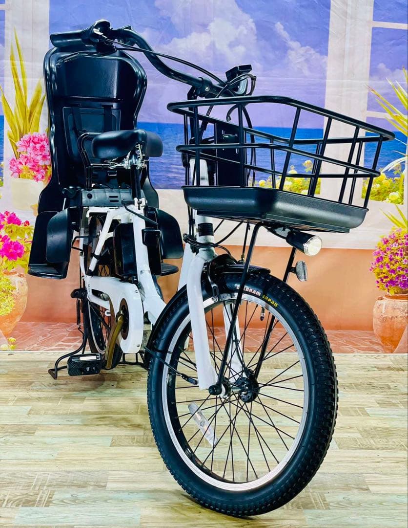 ギュットアニーズ⭐️16AH！パナソニック子供乗せ電動アシスト自転車Y2888