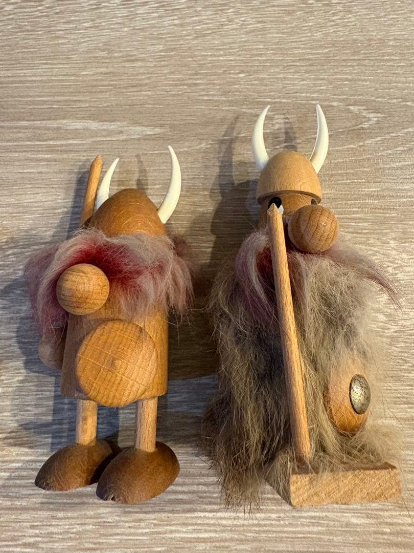 北欧 ヴィンテージ ノギンス 希少 アンティーク 置物