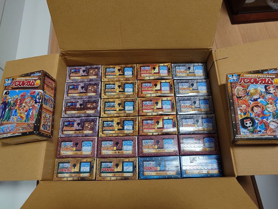 【未開封】ONEPIECE　パズルガム①〜⑧　全26種セット