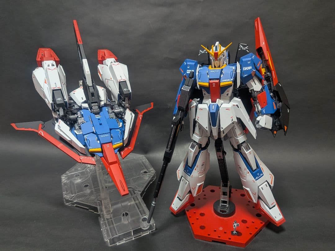 MG ガンプラ 完成品 Zガンダムver.ka 2モードセット