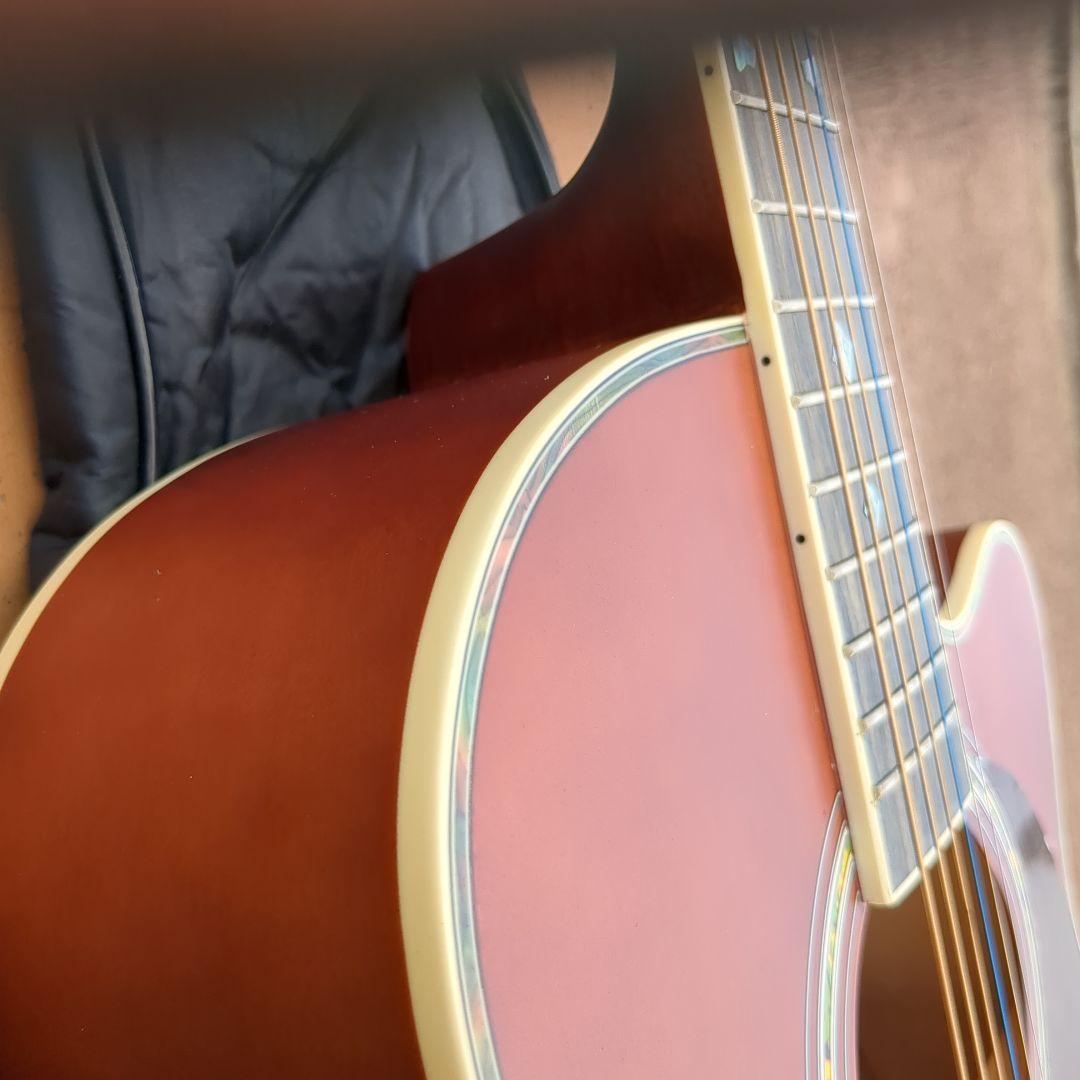 デコライズ アコースティックギター ブラウン 本体のみ