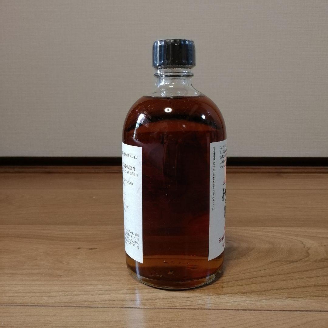 【稀少・471本限定】あかしシングルモルトウイスキー6年『のたり松太郎』ラベル