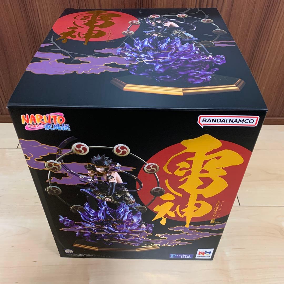 NARUTO G.E.M.シリーズ うちはサスケ 雷神 フィギュア