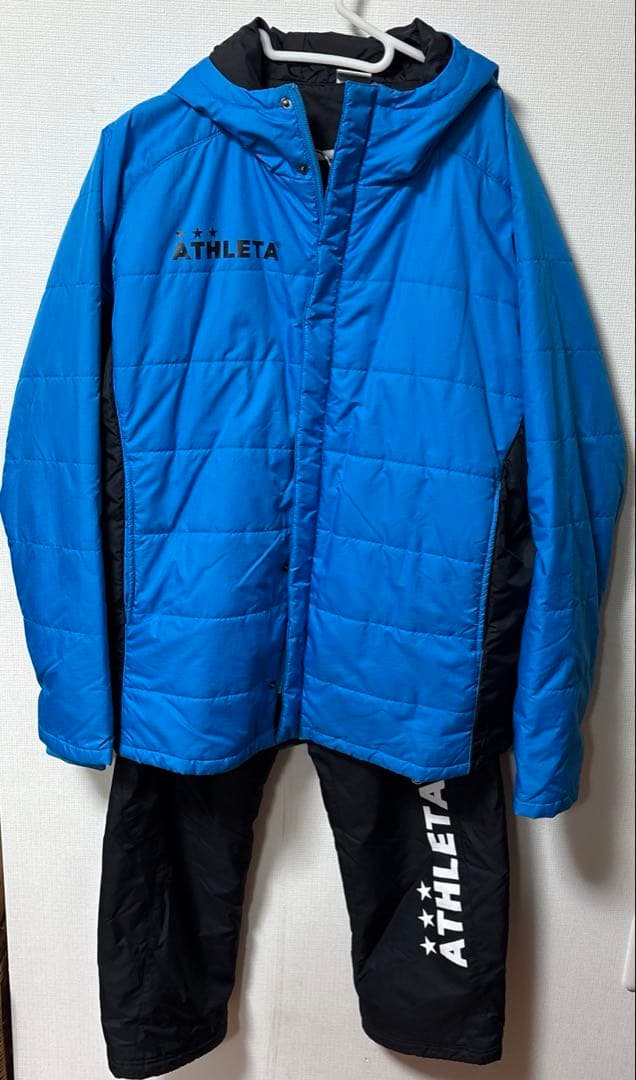 ★アスレタ中綿ハーフコート上下セット★