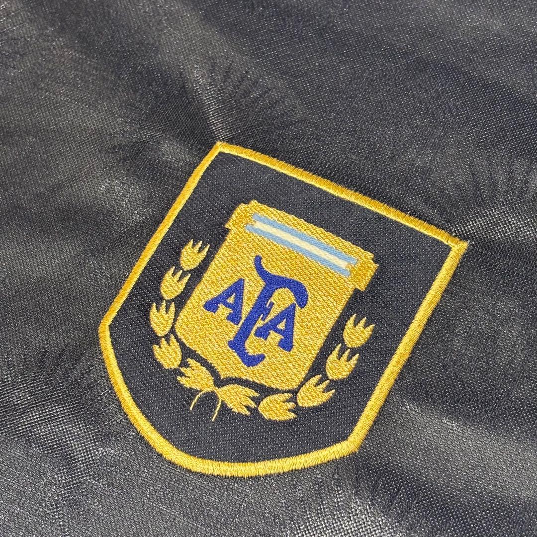 Reebok　サッカーアルゼンチン代表ユニフォーム　アウェイ　英国製　XLサイズ