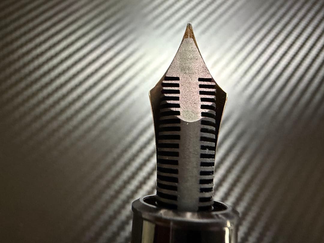 美品 モンブラン マイスターシュテュック 149 14C 3帯 F 細字 万年筆