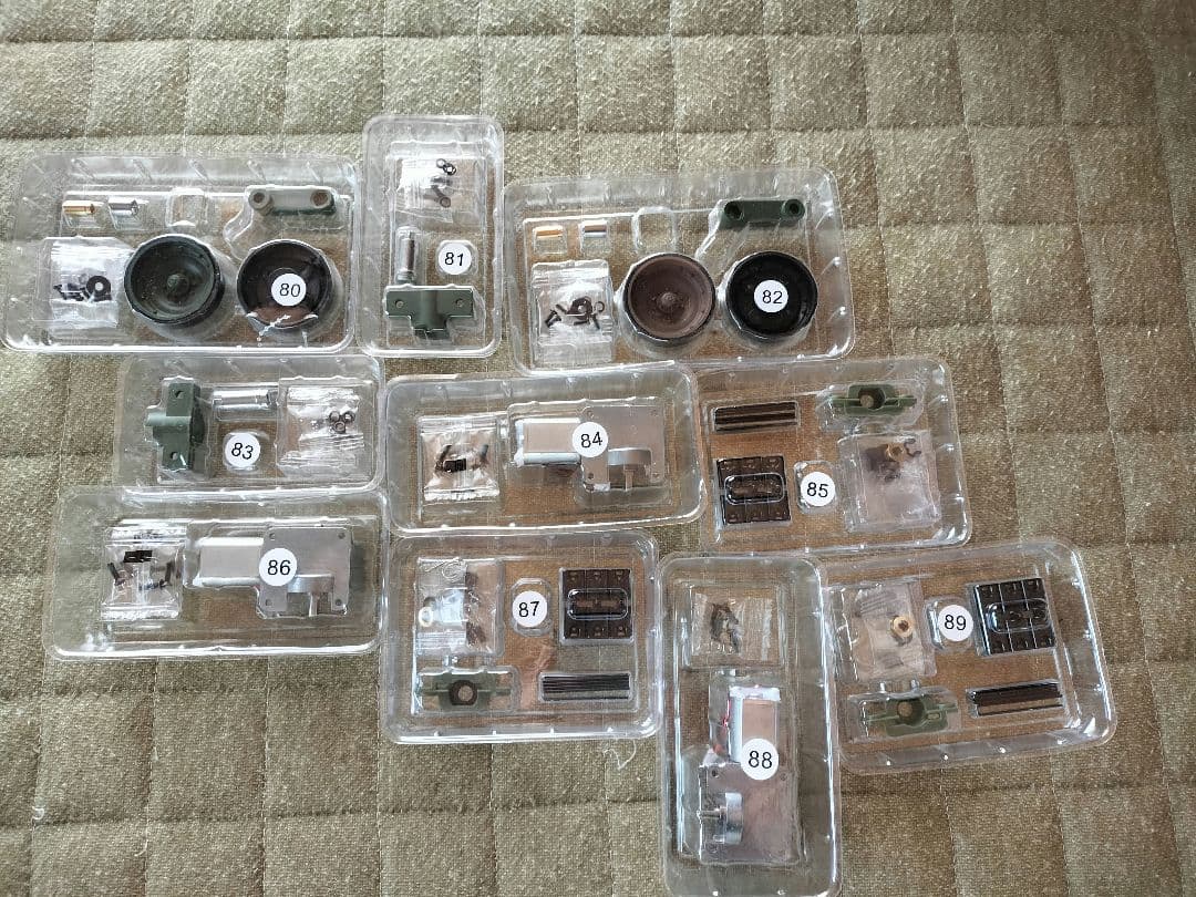 ディアゴスティーニ 陸上自衛隊 90式戦車をつくる第1号〜第110号 全巻セット