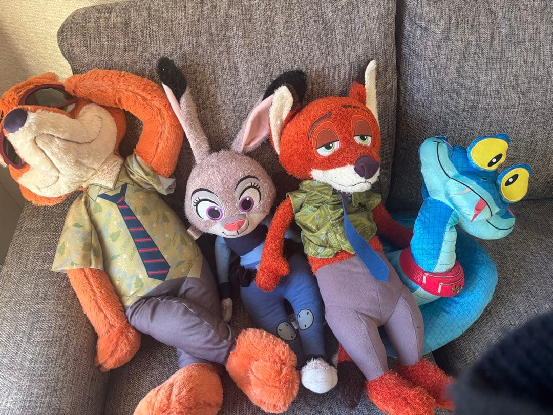 ズートピアぬいぐるみセット