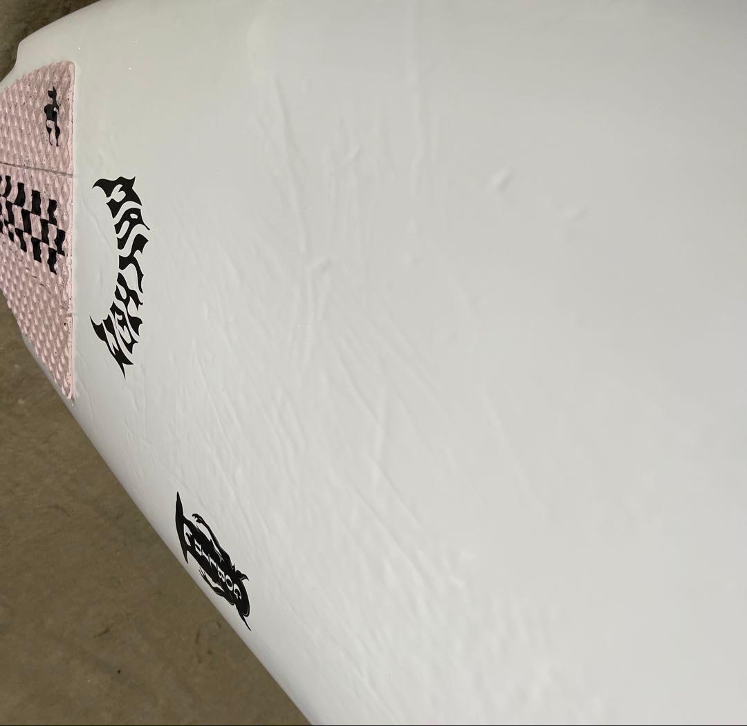 ※下見歓迎　PLACEBO プレセボ　ゴブリン　サーフボード 【5フィン付き】