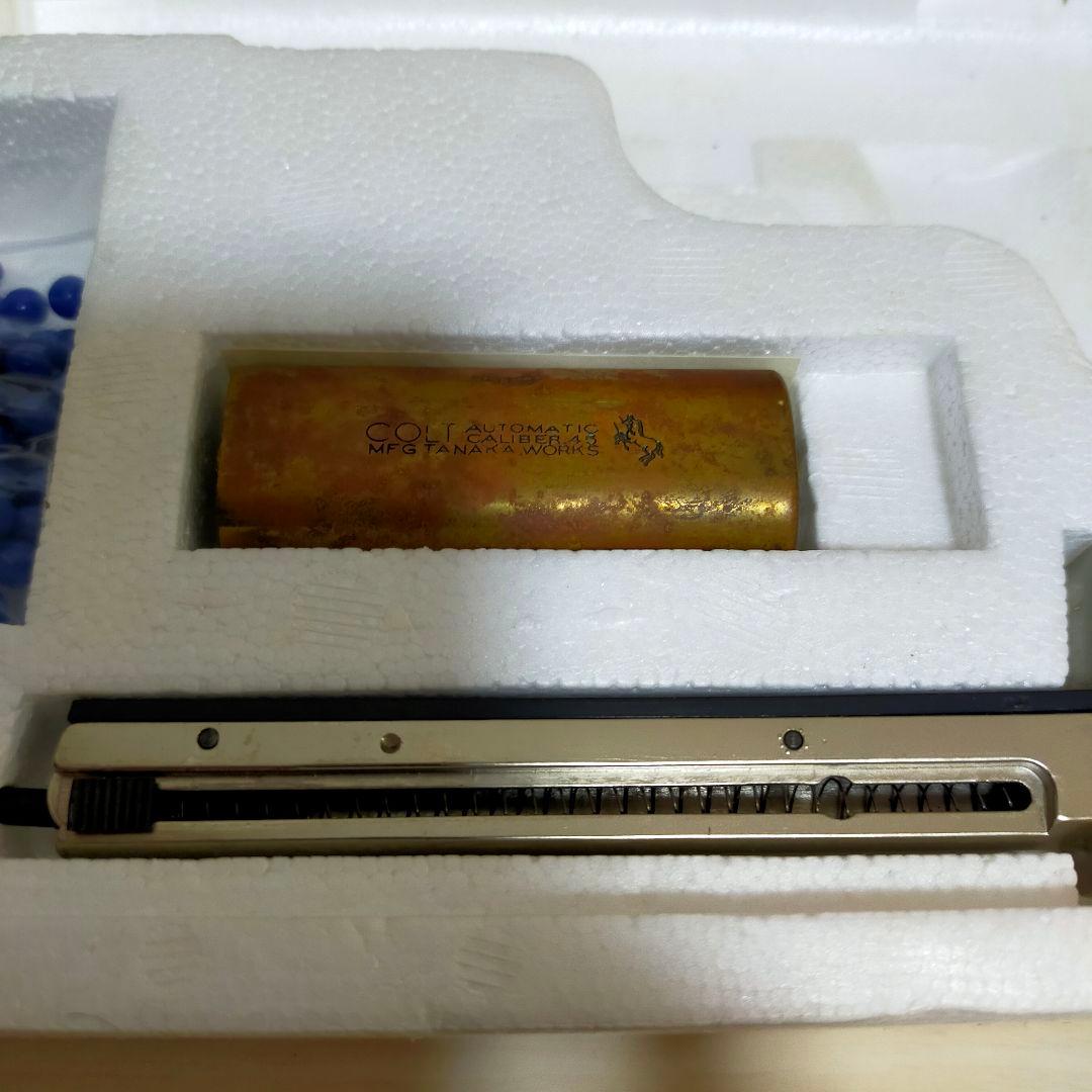 超希少1989年　タナカワークス　コルトガバメントM1911-A1木製グリップ版