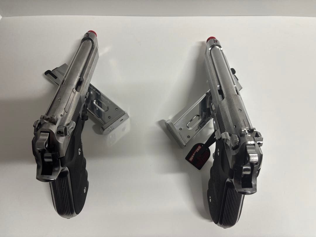 値下げ！東京マルイ M92Fクロームステンレス 2丁セット