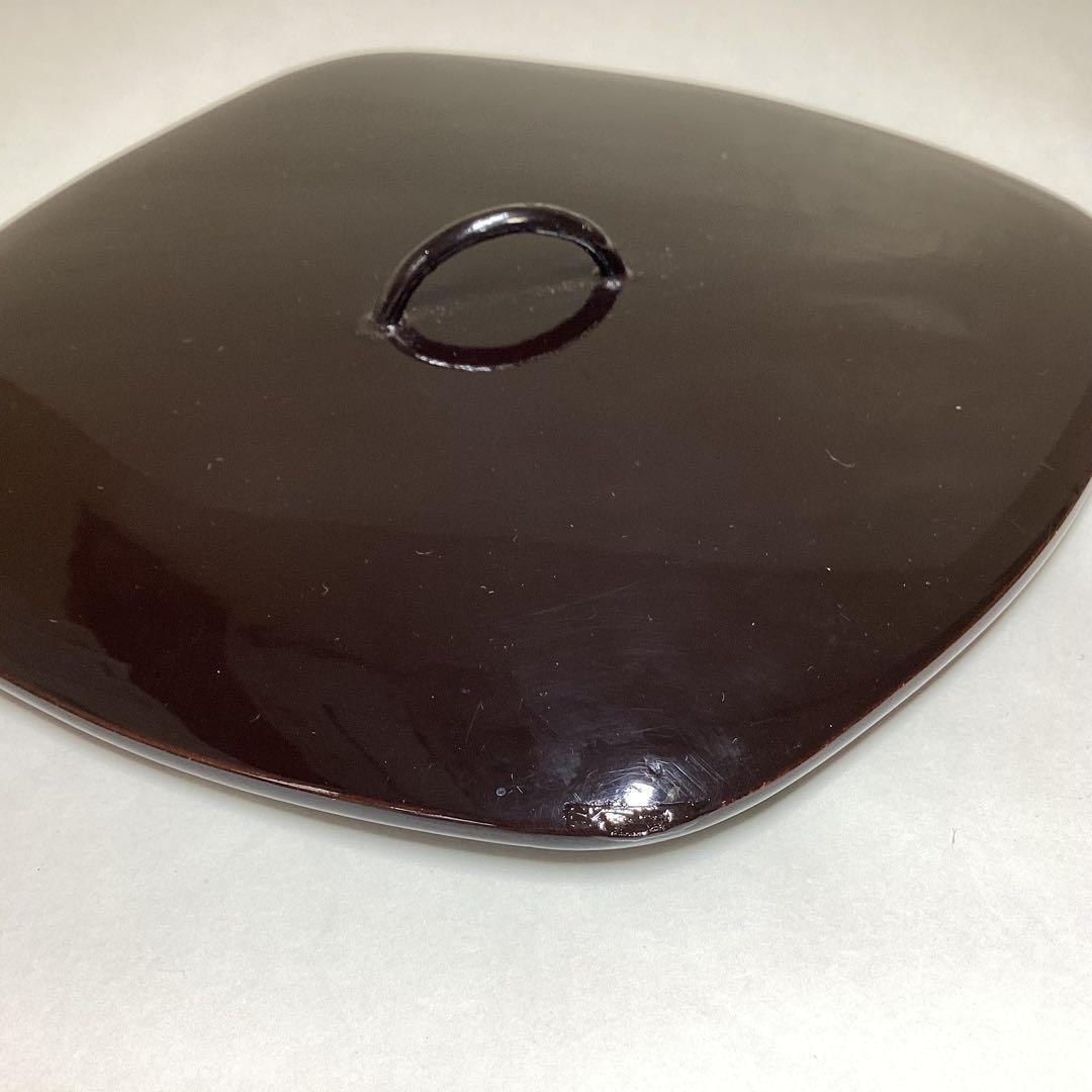 水指 高取写 菱形耳付水指 淡々斎書付 須田祥豊 木箱 経年劣化有り 古物品