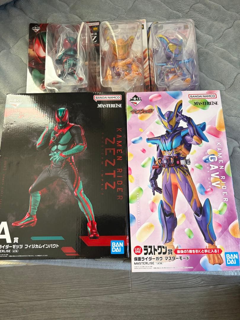 m*o様 一番くじ　仮面ライダーゼッツ&ガヴ　フィギュアコンプリートセット