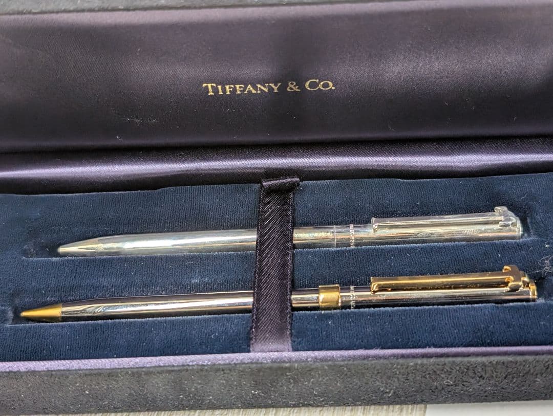 【Tiffany & Co.】スターリングシルバーボールペン&シャーペン