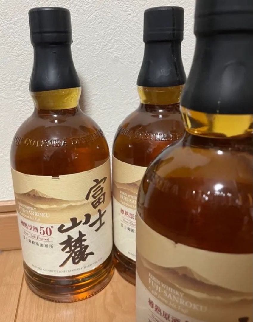 富士山麓 樽熟原酒50° 700ml 6本　終売品　ジャパニーズウィスキー