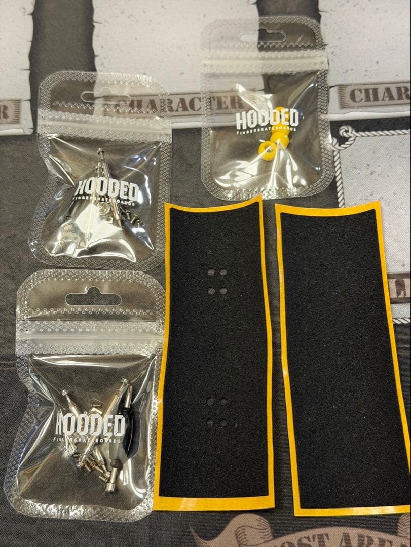 指スケ hooded truck wheels セット