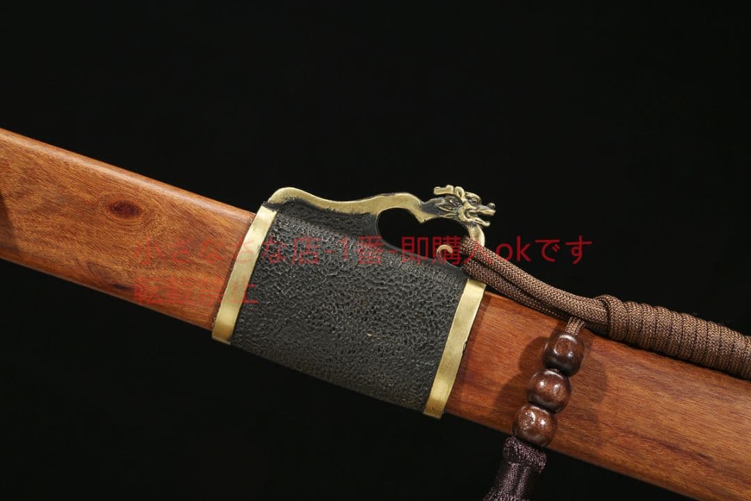 唐雲環首唐横刀百錬文紋鋼鳳尾紋 古兵器 武具 刀装具 日本刀 模造刀 居合刀