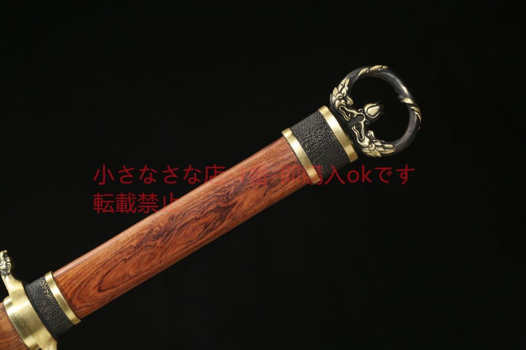 唐雲環首唐横刀百錬文紋鋼鳳尾紋 古兵器 武具 刀装具 日本刀 模造刀 居合刀