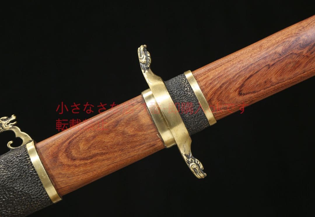 唐雲環首唐横刀百錬文紋鋼鳳尾紋 古兵器 武具 刀装具 日本刀 模造刀 居合刀