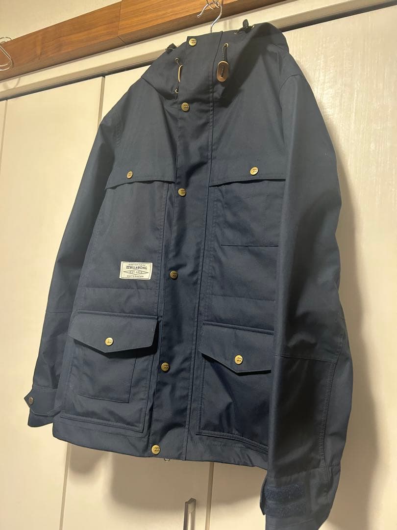 【美品】BILLABONG TADASHI FUSEMODEL ネイビー M