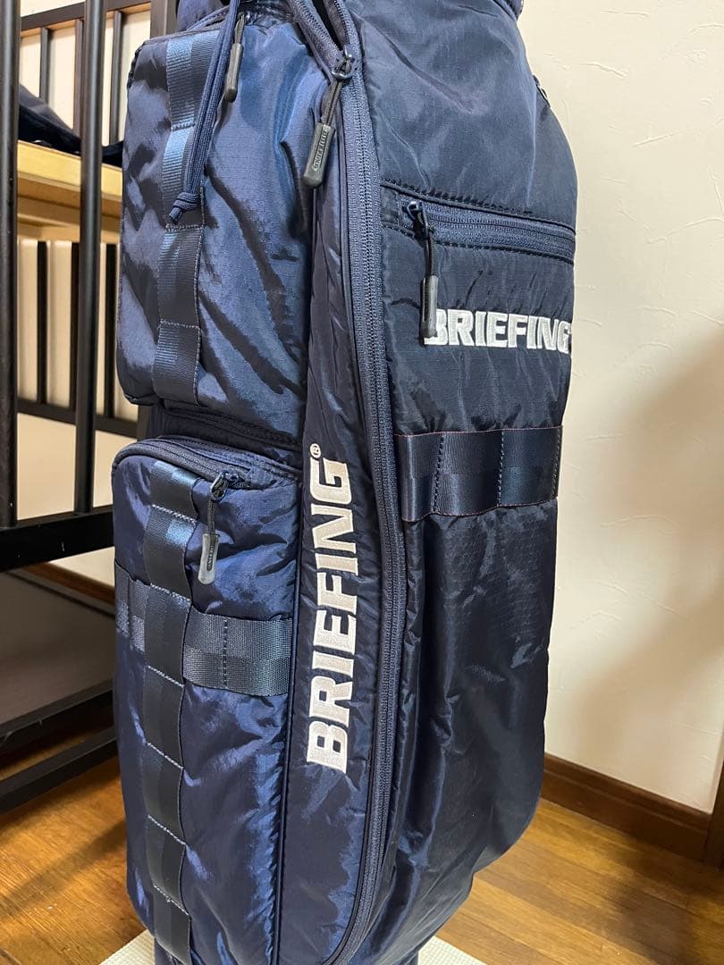 ブリーフィング　ゴルフバッグ　ネイビー