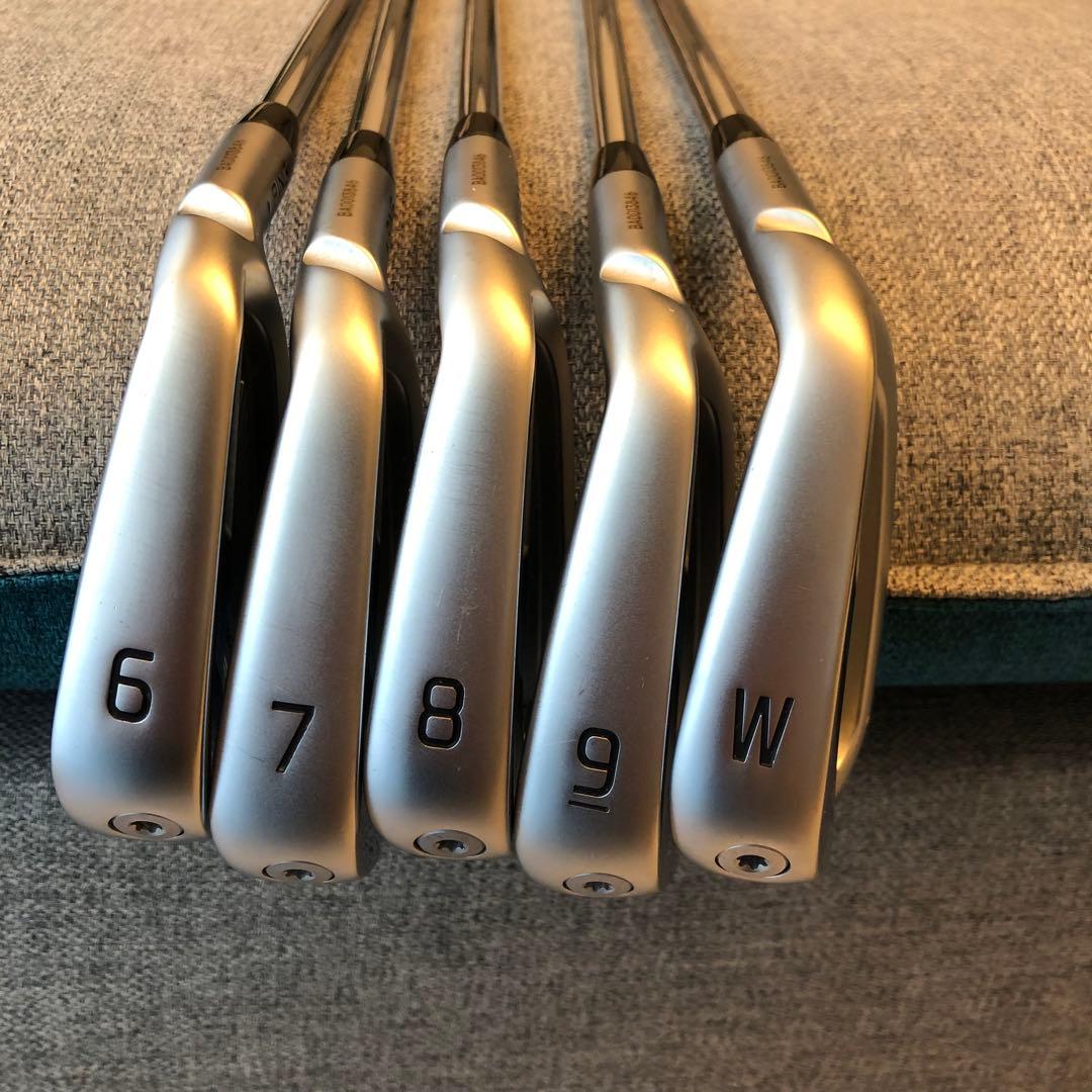 【美品】ピン　PING ブループリントS 6番〜W 5本セット カスタム品