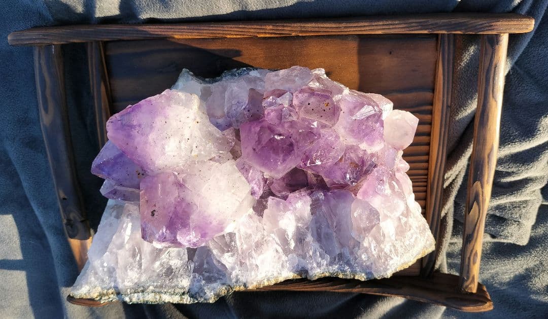 アメジスト原石結晶 重量級 特大サイズ ブラジル産 アメジスト結晶