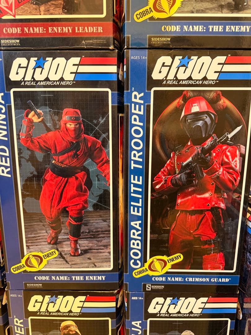 サイドショウ 1/6 コブラ とG.I.ジョー　25体セット + コブラの王座付