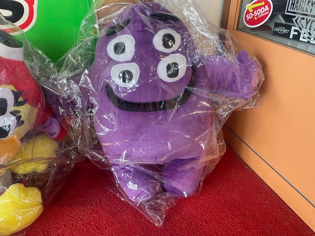 マクドナルドCactus Plant Flea Marketコラボぬいぐるみ4体