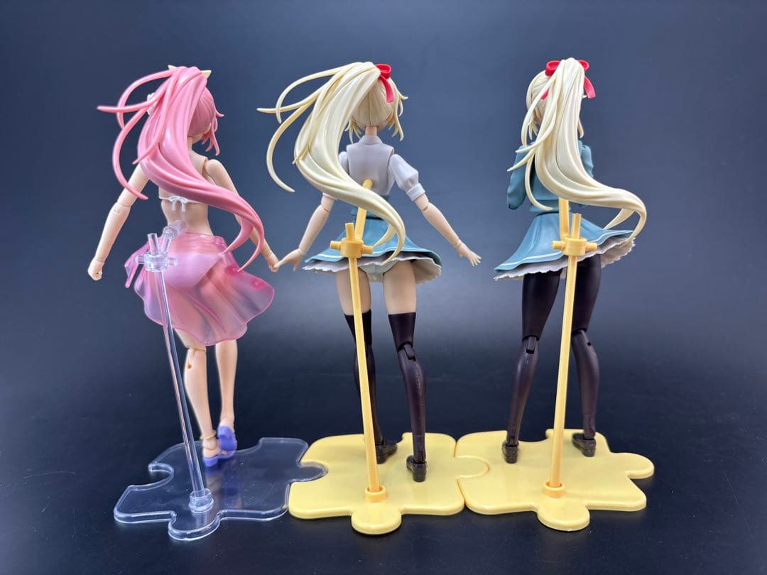 【組立済み】創彩少女庭園 佐伯 リツカ3体まとめ売り
