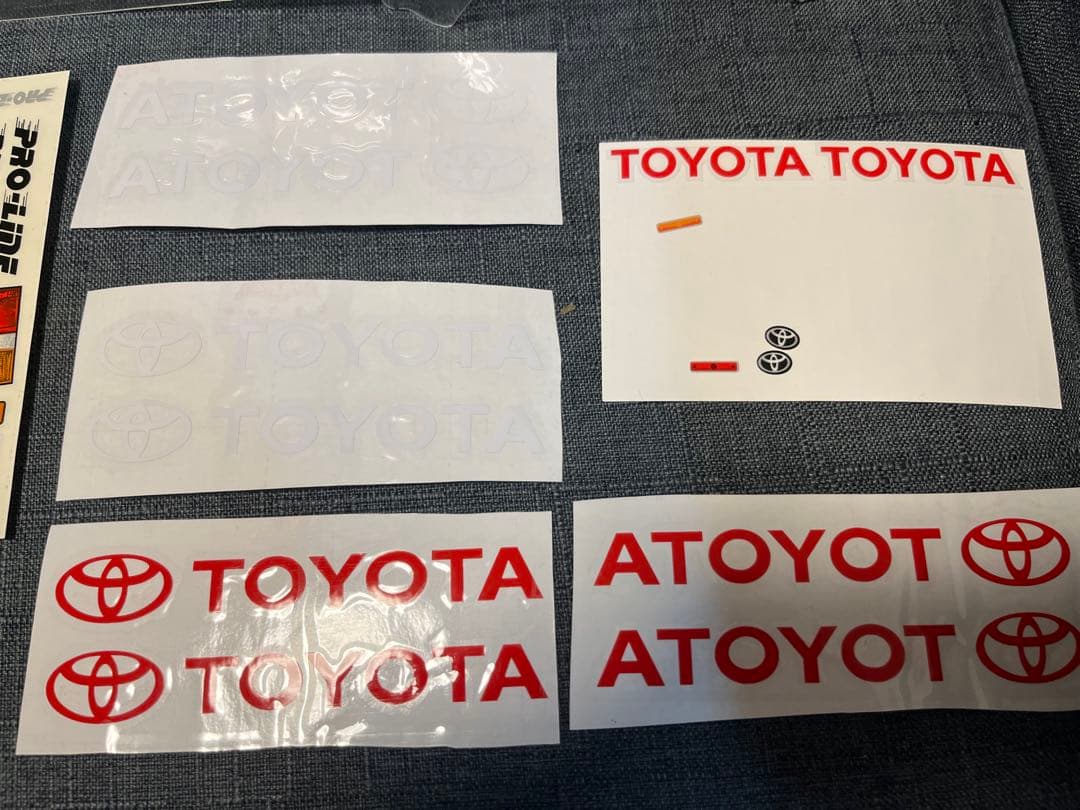 Pro-Line 1/10 ハイラックス ボディ 前後バンパー ロールケージ付き