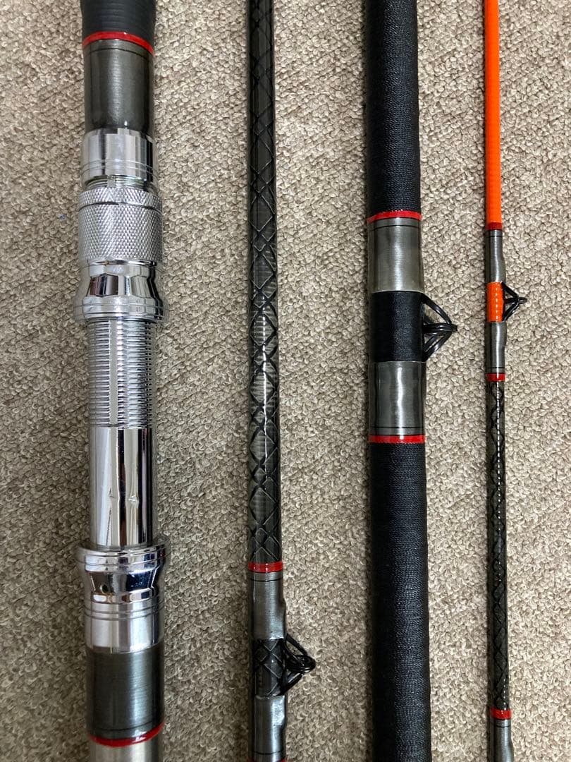 (中古良美品）Daiwa CARBO WHISKER 100-484 クエ竿