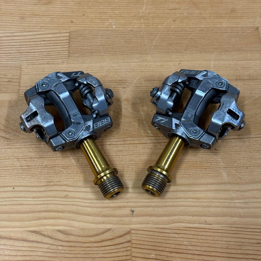 BBB BPD-13 SPDペダル チタンアクスル 超軽量 要メンテ