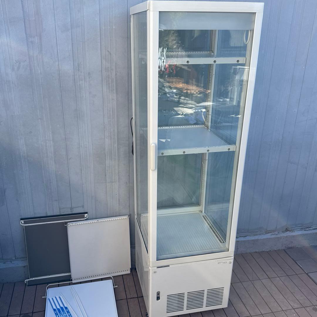 Panasonic 冷蔵ショーケース 4面ガラス 冷温タイプ　2ドア パススルー