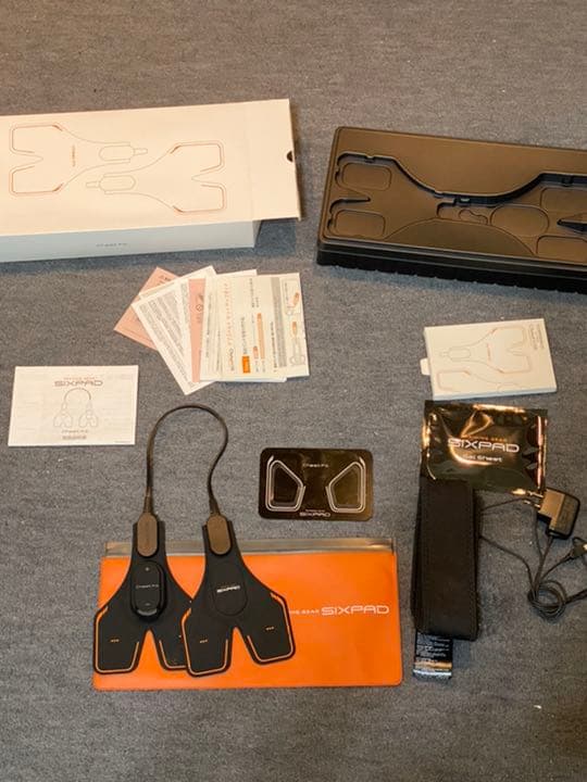 MTG シックスパッド セット！アブズベルト S／Ｍ／L ＆チェストフィット