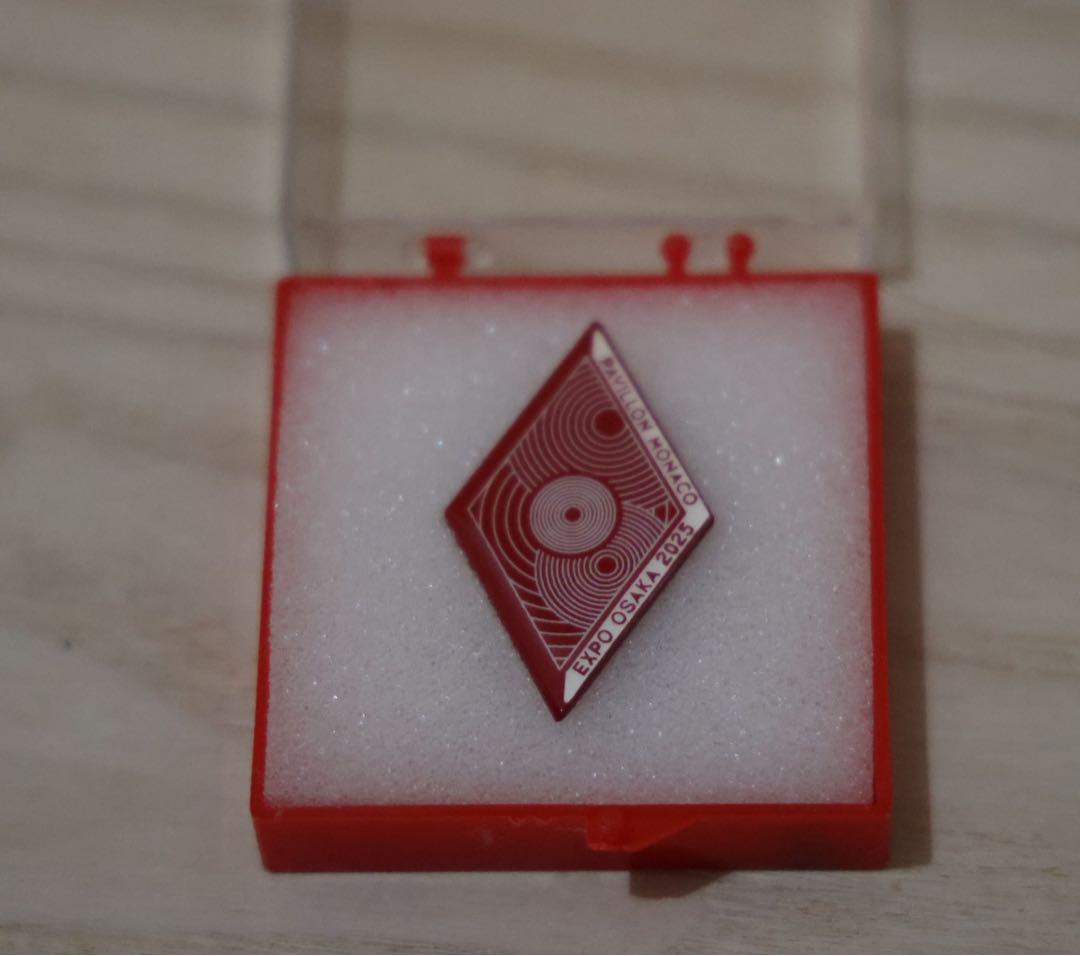 【超レア非売品】大関西万博2025 モナコ館 公式ピンバッジナショナルデー限